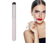 Silicone Lip Brush - Soft Silicone Lip Gloss Applicator | Multifunctional Portable Makeup Brush Round Head, Get Perfectly Defined Lips With