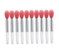Silicone Lip Brushes Mini Lip Scrub Brush Reusable Balm Applicators for Care 10PCS