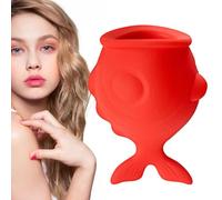 Silicone Lip Enhancer - Fish-Shaped Suction Plumper, Natural Lip Volumizing Tool, Long-Lasting Pout Booster | Easy-to-Use Design Compact Size, Ideal for Daily Lip Care Beauty Enhancement