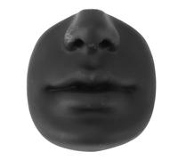 Silicone Lip Practice Model, Lip and Nose Piercing Display, Soft and Elastic Lip Tattoo Practice for Beginners, (Black)