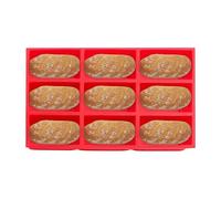 Silicone Loaf Moulds - Cheesecake and Small with 9 Cavities, Non-Stick Baking Mould | Multipurpose Bread for Cakes, Muffins, Dough, for Home and Kitchen, Bake a Sweet Beforehand