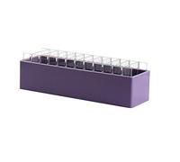 Silicone Loaf Soap Mold with Crosswise Transparent Acrylic Dividers for Handmade Swirl Mould Tool