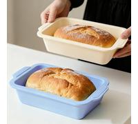 Silicone Loaf Tin with Frame: 24x13cm Nonstick Banana Bread Tin for Baking - BPA-Free Loaf Pan Oven & Freezer Safe - Silicone Bread Mould for Making Sourdough & Meatloaf - for Bakers & Baking Lovers