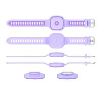Silicone Locator Wristband Fit for Tile Life360 Mate 2024 Tracker (Tracker Not Included) Anti-Lost Device Silicone Holder for Running