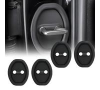 Silicone Lock for VW Polo MK6 2016-2023 2024, Door Lock Cover Latch Protector, Silicone Latches Guard Covers Protective Cover,4pcs