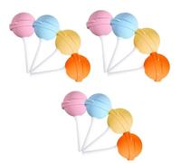 Silicone Lollipop Ice Cream Maker,Reusable Large Lollipop-Shaped Ice Mold,Non-Stick Silicone Mould Easy Release for Sweets, Jellies, Cakes, Shapes, Desserts, Chocolate