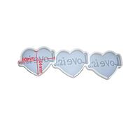 Silicone Lollipop Molds Chocolate Mold Candy Fondant Valentines Day Series Cake Baking Accessories Silicone Lollipop Molds for Chocolate