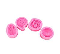 Silicone Lotuses Flower Mold with Detailed Texture Ideal for Home Decoration Wedding Cake Soap Making Detailed Carving Silicone Mold