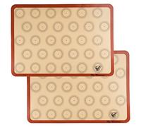 Silicone Macaron Baking Mats (Macaron Half Sheet 2pk)