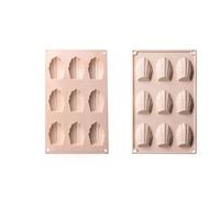 Silicone Madeleine Cookie Pan, 1Pc, 9-Cavity, Advanced Nonstick Baking Tool