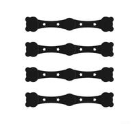 Silicone Magnet Clips for Heat Resistant Silicone Magnet Clips(black) | Prevents paper lifting, fire-safe design, fits standard liners, easy for snap-on use, keeps food cooking evenly