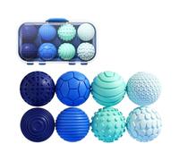Silicone Magnetic Balls Fidget for Adults & Teens, 8 Pcs Stress Relief Sensory Fidgets for Autism ADHD Anxiety, Fun Gadgets, Office Desk Gifts for Women Men Teenager (B1)
