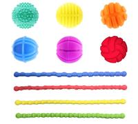 Silicone Magnetic Balls Fidget Toys for Adults Teens, Textured Squishy Toys for Special Needs Autistic, Adhd Anxiety Stress Relief Toy,Office Desk Toy, Stocking Fillers for Women Men Teen
