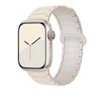 Silicone Magnetic Band Compatible with Apple Watch Band Ultra 2 & Ultra 49mm 46mm 45mm 44mm 42mm 41mm 38mm for Men and Women, Soft Adjustable Magnetic Replacement Band