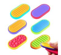 Silicone Magnetic Fidget - Relief Desk Toys, Sensory Magnet Set with Sturdy Build, Desktop Accessory with Engaging Design, Stress Relief Gadget, Play Tool for Kids Students Office Home Travel School