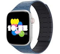 Silicone magnetic strap for Apple watch ultra 1 2 3 series 11 10 9 8 7 6 (49/46/45/44/42mm) - adjustable apple watch band with magnets -cute apple watch bands for women,smart watch band for men