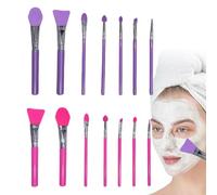 Silicone Makeup Applicator - Eyeshadow Applicators Set of 14,Eyeshadow Brush Applying Kit for Cream Makeup and Resin Epoxy Art Crafting
