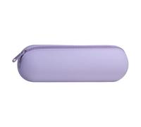 Silicone Makeup Brush Case - 8.66 Inch Brush Holder | Portable Travel Toiletry Bag, Portable Toiletry Bag for Toiletries and Jewelry, Purple., Se référer au descriptif, Refer to description