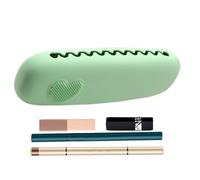 Silicone Makeup Brush Case - Travel Organizer Pouch | Dust-Proof Storage