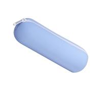 Silicone Makeup Brush Holder | Cosmetic Organizer Bag,Portable Cosmetic Storage Organizer for Markers Jewelry, Travel Makeup Brush Holder, Blue, Refer to description, Unisex