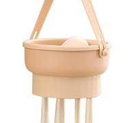 Silicone Makeup Cleaner Bowl - Silicone Makeup Brush Washing Mat | Multifunctional Makeup Brush Washing Bowl Drying Basket for Brushes Sponges
