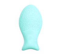 Silicone Makeup Puff - 8.7cm Fish Shape Cosmetic Blender Pad, Reusable Applicator Sponge, Soft Pressed Powder Tool | Face Makeups Blending For Liquid Foundation Beauty Application