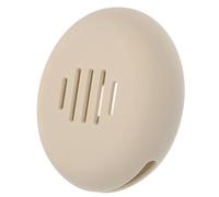 Silicone Makeup Puff Case Beige Compact Travel Holder