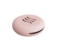 Silicone Makeup Puff Holder Premium Portable Powder Puff CaseTravel Case Silicone Washable Reusable Double Sided Vented Beauty Blenders Blender Holders for Travel(Pink)