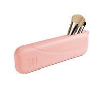 Silicone Makeup Sponge Holder,Double-Sided Breathable Beauty Blender Holder for Business, Travel or Daily,Fit All Sponges,Quick Drying,Easy to Carry (Pink)