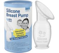 Silicone Manual Breast Pump, Lightweight & Portable Manual Breastfeeding Pump, Adjustable Suction, 4oz/100ml Food Grade Silicone, Brestfeeding Pumps & Accessories