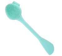 Silicone Manual Facial Brush - ShiningUU All-in-One Face Scrubber, Pore Cleanser, Exfoliating Tool, Makeup Remover, Mask Applicator & Nasal Rinse Brush, Soft Silicone for Daily Cleansing & Skincare