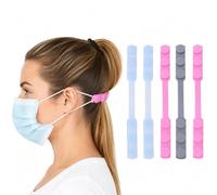 Silicone Mask Ear Strap Extender - 5 Pcs Adjustable Mask Ear Strap Hooks