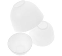 Silicone Mask Mixing Bowls, Nesting Set Small Medium 3pcs Large | Non-slip, Non-stick Surface, Flexible Stirring for Hair Dye Accessories, Travel, Ingredients, DIY Skincare