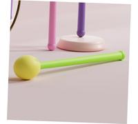 Silicone Massage Hammer Back Knocking Massager Household for Shoulder(Purple)