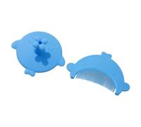 Silicone Massage Shampoo Brush Baby Bath Cradle Caps Brush Comb Scrubber Brushes for Newborns Baby Essential Infant Shampoo Handle