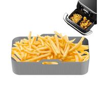 Silicone Mat for Air Fryer Basket, Silicone Inserts for Air Fryer, Square Mat Liners for Air Fryers - Non-Stick Air Fryer Accessories, Baking Tray, Basket, Pot for Baking, Roasting