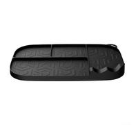 Silicone Mat for Air Fryer Models AF400, AF451, DZ401, Heat Resistant Shelf and Kitchen Countertop Organizer Tray, Non Slip Appliance Protector(black)