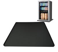 Silicone Mat for Mini Refrigerator - Non Slip Cushion 60cm | Wine Cooler for Washing Machine and Dryer, Raised Edge Floor Protector, Durable and Flexible for the Medium
