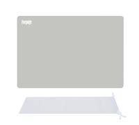 Silicone Mat for Resin Casting Extra Large 60x40 cm, Non Stick Silicone Sheet for Crafts, Heat Resistant Placemat for Table Worktops, Craft Mat for Resin Moulds, Grey, Foepoge