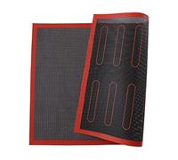 Silicone Mat Silicone Baking Mat Silicone Baking Sheets Non Stick Baking Mat Oven Sheet Liner 18 Eclairs Silicone Pastry Tool for Cookie Bread Biscuits Puff Eclair