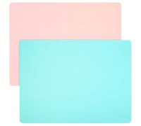 Silicone Mats for Worktops, 2pcs Silicone Placemats for Kids Children, Silicone Craft Mat for Resin, Non Slip Table Mats, Non-Stick Silicone Baking Mat Sheet for Countertop Protector Mat, 40x30cm