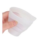 Silicone Measuring Cup,Graduated Collapsible Mould Cup Dispenser Resin Mixing Pouring Cups for Acrylic Paint Pouring,Jewelry Making(500ml)