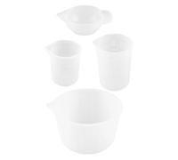 Silicone Measuring Cups Reusable Mixing Cups with Large Capacity