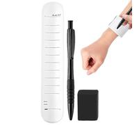 Silicone Memo Wrist Bands,Wearable Slap Bracelet With Pen And Eraser | Reusable Silicone Wristband For Daily Planner Study Task Shopping List Daily Organization