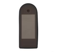 Silicone Meter Display Protective Case for Xiaomi 4/Lite/2nd Gen Electric Scooter, Wear-Resistant Panel Cover, Lightweight Easy Install Accessory in Black or Red(Black)