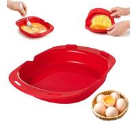 Silicone Microwave Omelette Maker, Silicone Omelet Maker, Portable Microwave Oven Omelette Mould, Nonstick Cooking Tray for Breakfast, Easy Egg Poacher Kitchen Gadget (1pc)