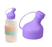 Silicone Milk Container Lids - Pour Spout Covers, Replacement Lid for Jugs with Airtight, Family Kitchen Pantry Storage, Refrigerator Travel Picnic Feeding, Food Grade Covers for Daily Use