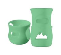 Silicone Milk Covers, Food Grade Glass Milk Sleeve with Heat Resistant Design, Insulation Wrap for All Round Protection, Durable and Safe Feeding Accessory