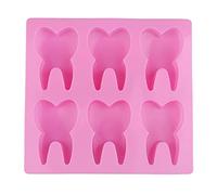 Silicone Mini Tooth Mold Handmade Soap Making Resin Casting Fondant Mold Chocolate Cake Decorating Tool Craft DIY Mold Mooncake Molder