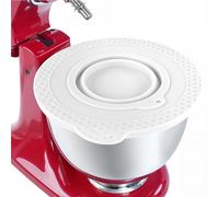 Silicone Mixer Bowl Cover Compatible with KitchenAid 4.5-5 Quart Tilt-Head Stand Mixer, Mixer Bowl Lid to Prevent Spilling of Ingredients